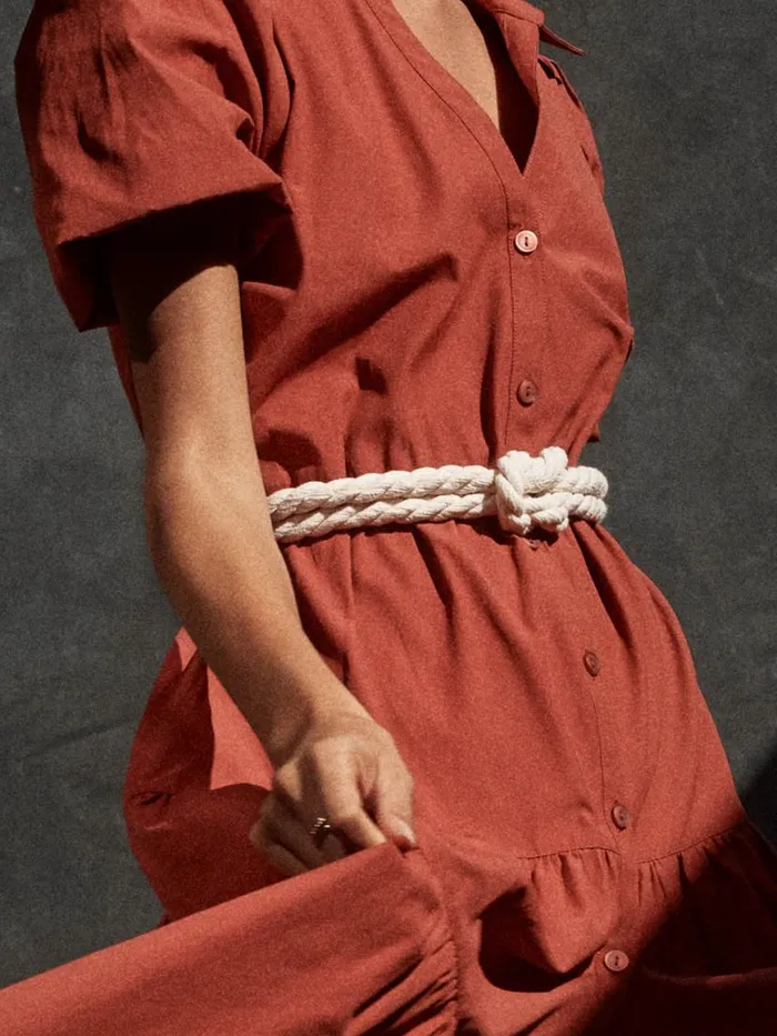 Shop Brochu Walker Belts The Rope Belt Natural