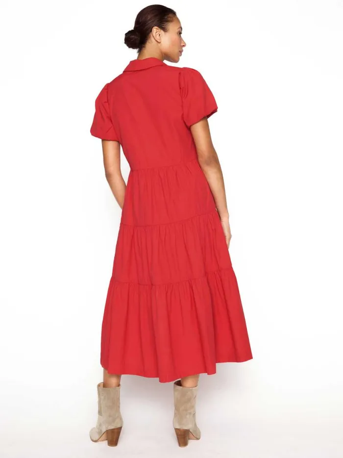 Shop Brochu Walker Dresses The Havana Dress Carmine Red