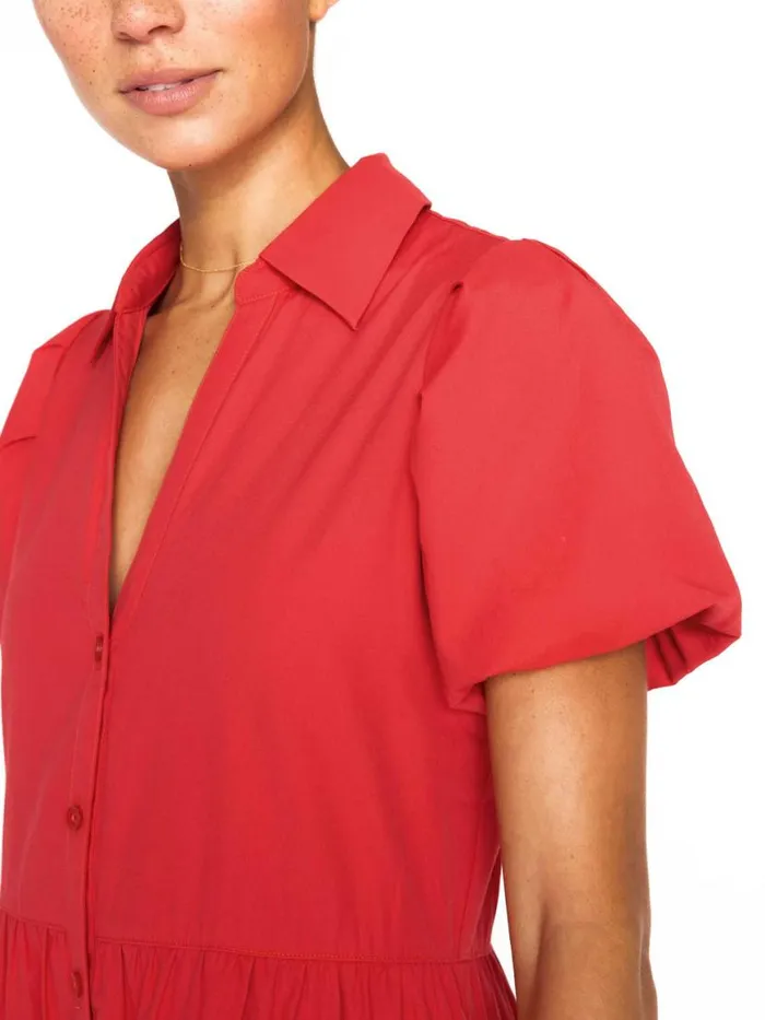 Shop Brochu Walker Dresses The Havana Dress Carmine Red