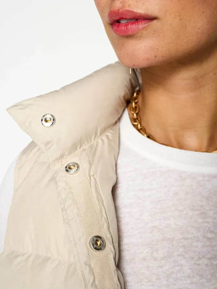 Shop Brochu Walker Jackets and Wraps The Anders Down Vest Stone
