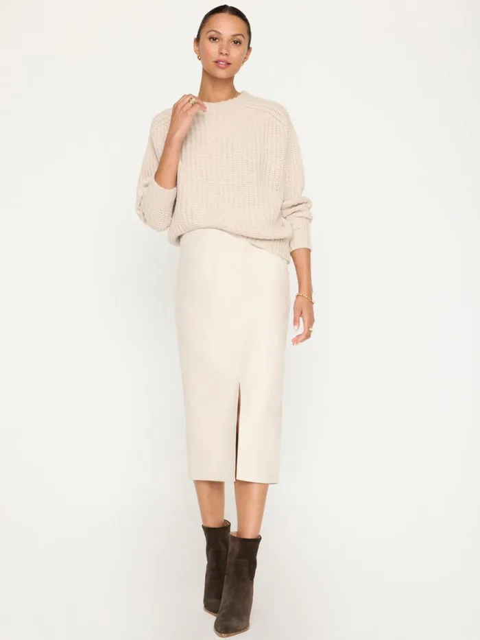 Shop Brochu Walker Sweaters The Beckett Pullover Sweater Perle