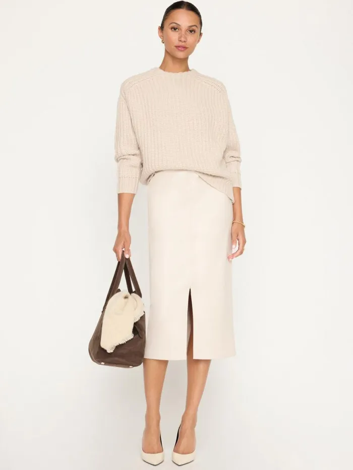 Shop Brochu Walker Sweaters The Beckett Pullover Sweater Perle