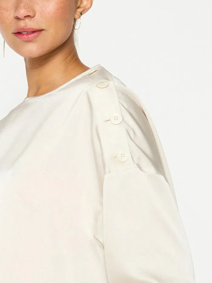 Shop Brochu Walker Tops The Dallas Blouse Dust