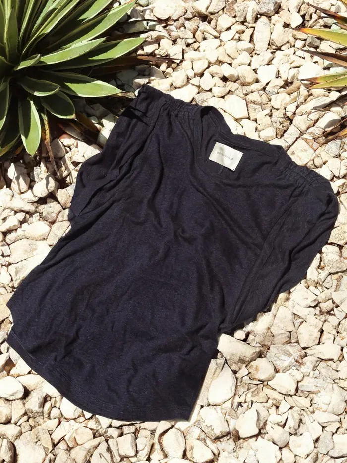 Shop Brochu Walker Tops The Reins Tee Navy