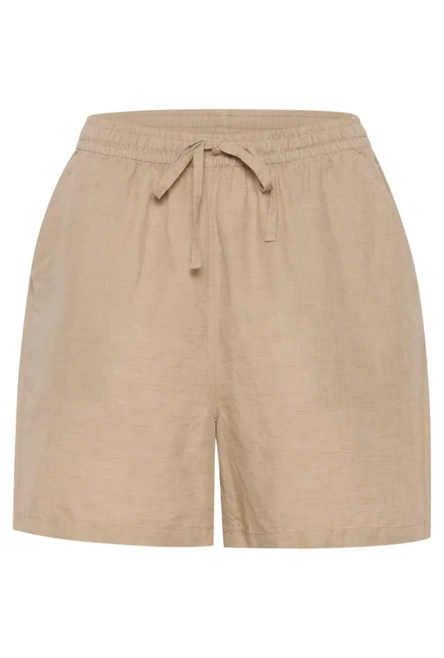 Shorts Women CULTURE CUazemina Linen Shorts Dune