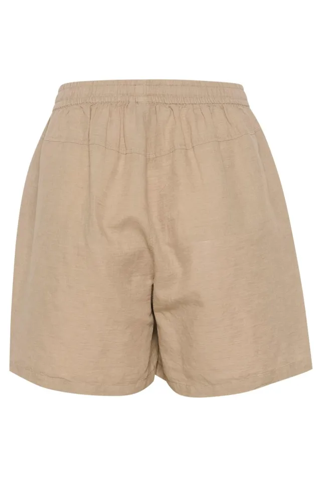 Shorts Women CULTURE CUazemina Linen Shorts Dune