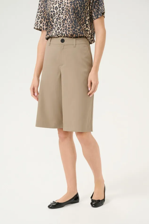 Shorts Women CULTURE CUdaina Trousers Dune