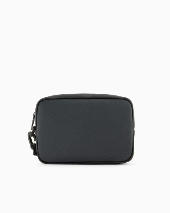 Shoulder Bag With Contrasting Band Navyblue Men Armani Wallets And Small Leather Goods Shoulder Bag With Contrasting Band Navyblue Men Armani Wallets And Small Leather Goods