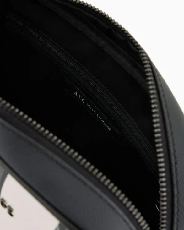 Shoulder Bag With Contrasting Band Navyblue Men Armani Wallets And Small Leather Goods Shoulder Bag With Contrasting Band Navyblue Men Armani Wallets And Small Leather Goods