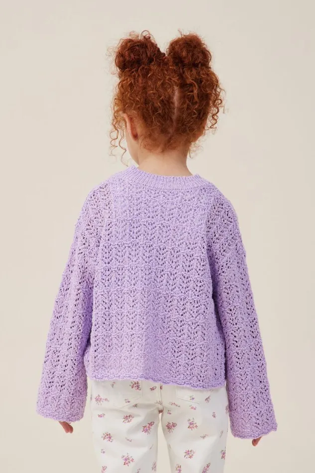 Sienna Knit Jumper Lilac Drop Girls Cotton On Jackets and Sweaters Sienna Knit Jumper Lilac Drop Girls Cotton On Jackets and Sweaters