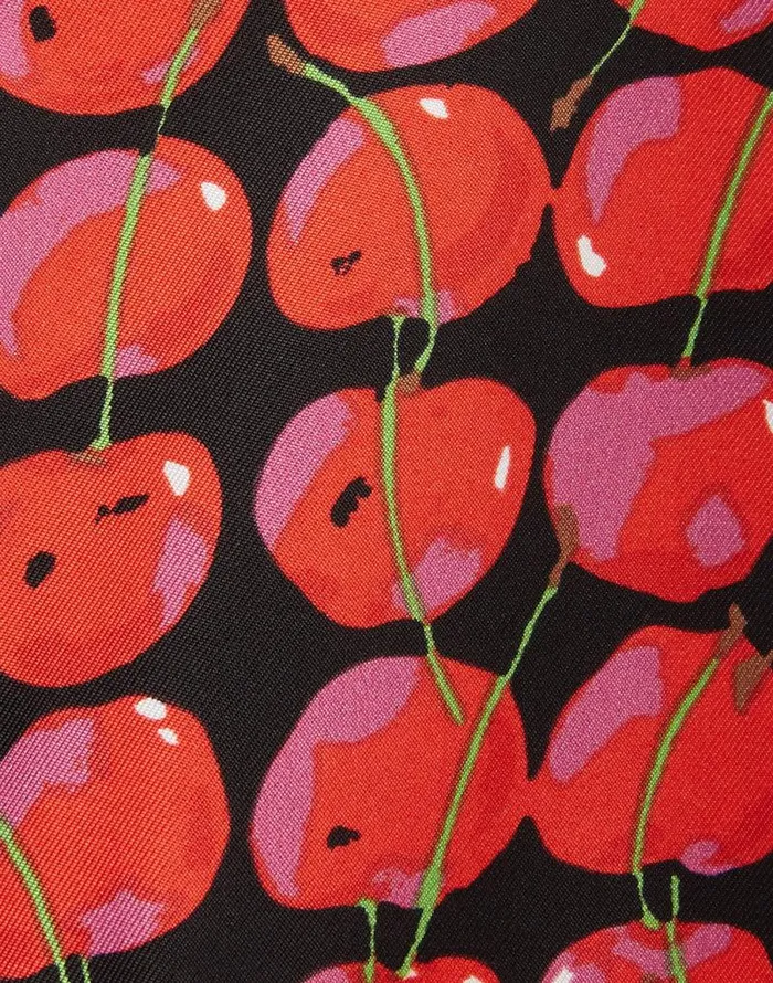 Silk Pajama Black Cherries Women La Double J Loungewear