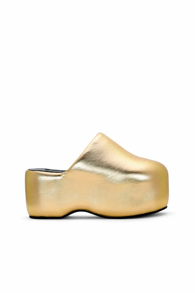 Simon Miller Bubble Clogs Women Platform Bubble Clog Star Gold