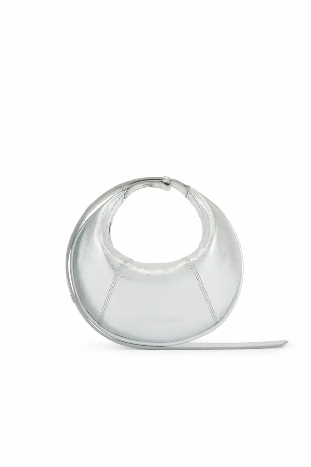 Simon Miller Mini Bags Women Mini Dough Bag With Adjustable Strap Silver