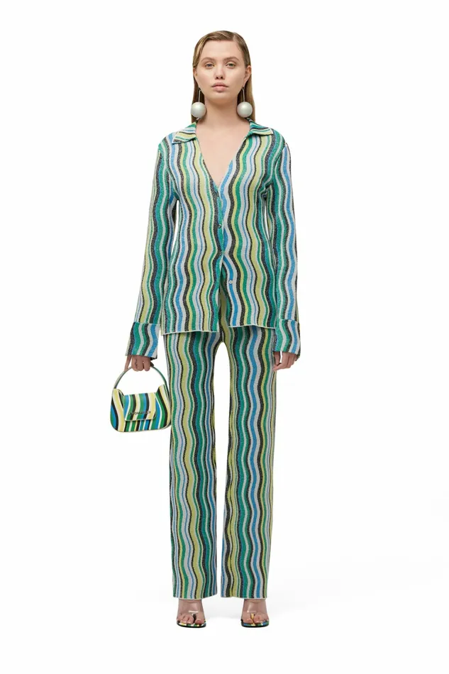 Simon Miller Prints Women Libra Top Candy Swirl