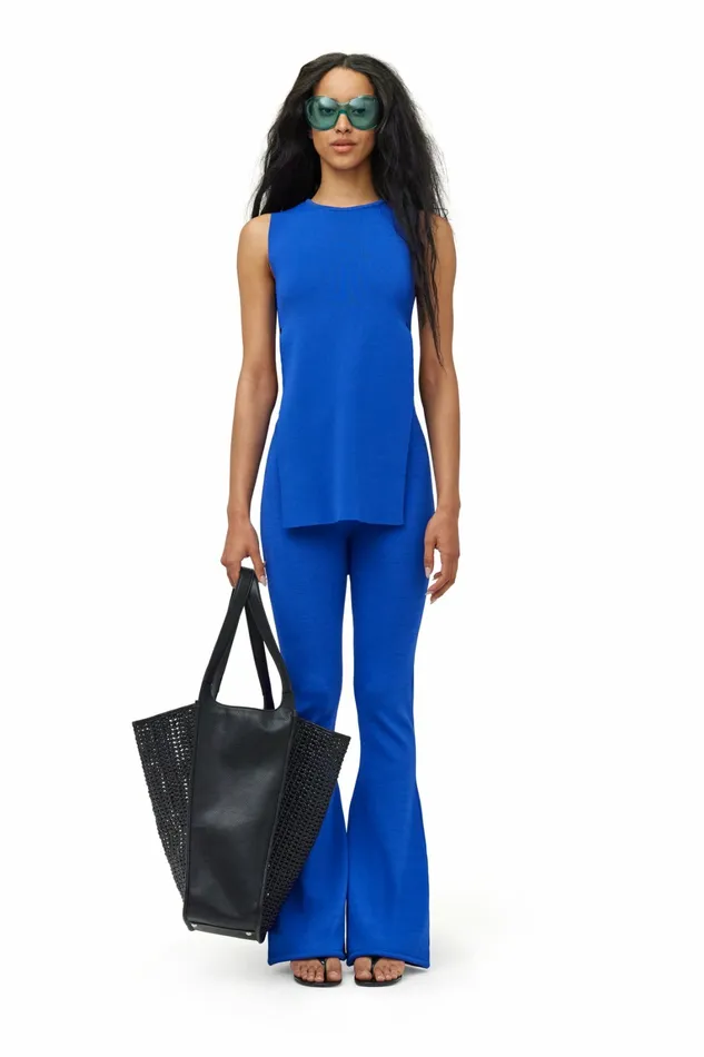 Simon Miller Tops Women Knits By Canoga Top University Blue Simon Miller Tops Women Knits By Canoga Top University Blue