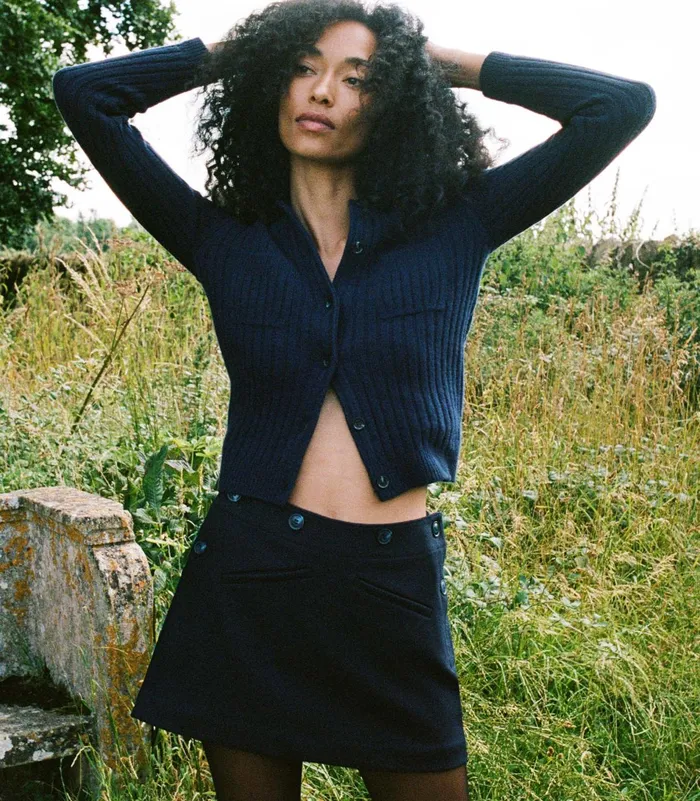 Skirts Women DEN Raina Skirt Deep Navy
