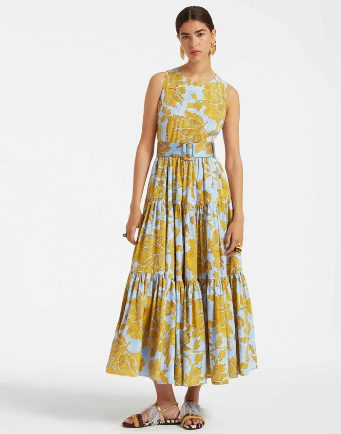 Sleeveless Big Dress Tangle Light Blue Women La Double J Dresses Sleeveless Big Dress Tangle Light Blue Women La Double J Dresses