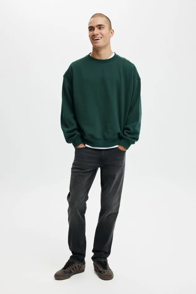 Slim Tapered Jean Dreamy Black Men Cotton On Pants