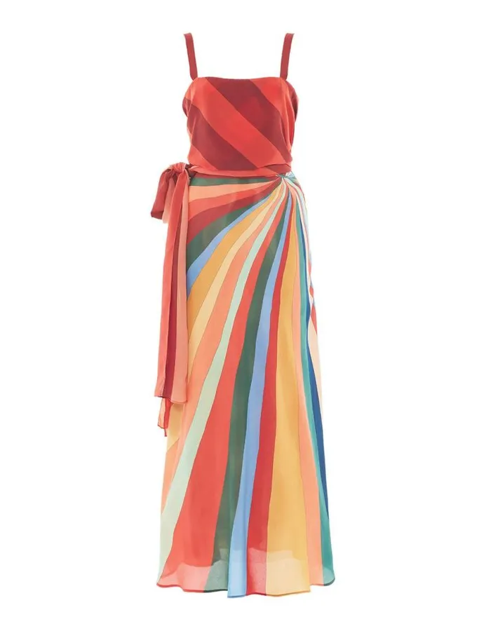 SlipAround Dress Place Rainbow Women La Double J Dresses SlipAround Dress Place Rainbow Women La Double J Dresses