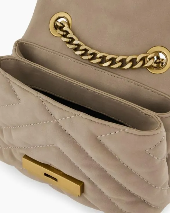 Small Quilted Shoulder Bag With Chain Beige Women Armani Mini Bags Small Quilted Shoulder Bag With Chain Beige Women Armani Mini Bags