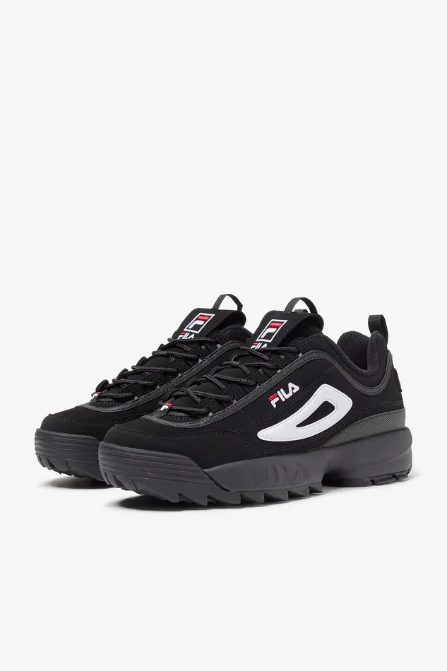 Sneakers Men Fila Disruptor 2 018 Black White Red Sneakers Men Fila Disruptor 2 018 Black White Red
