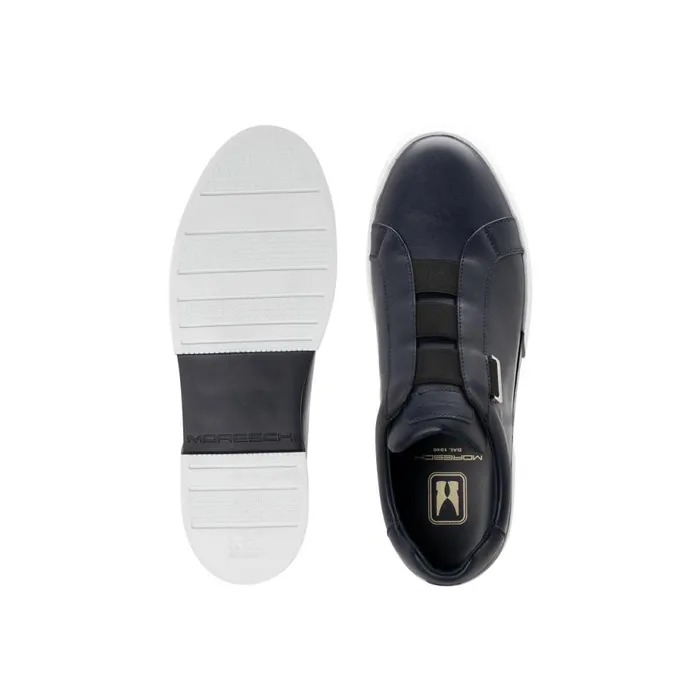 Sneakers Men Moreschi Blue Leather Sneaker