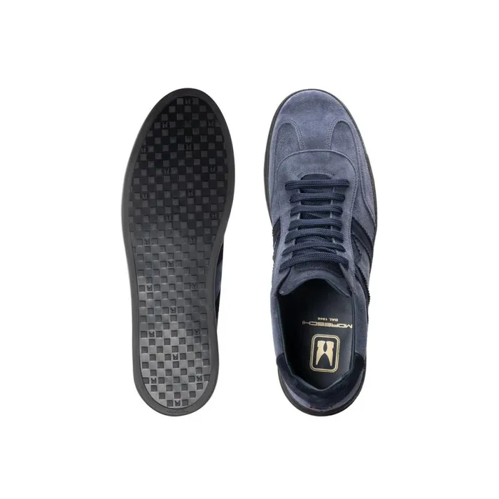 Sneakers Men Moreschi Blue Navy Suede Sneaker