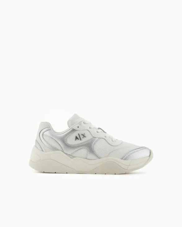 Sneakers Silver Women Armani Sneakers