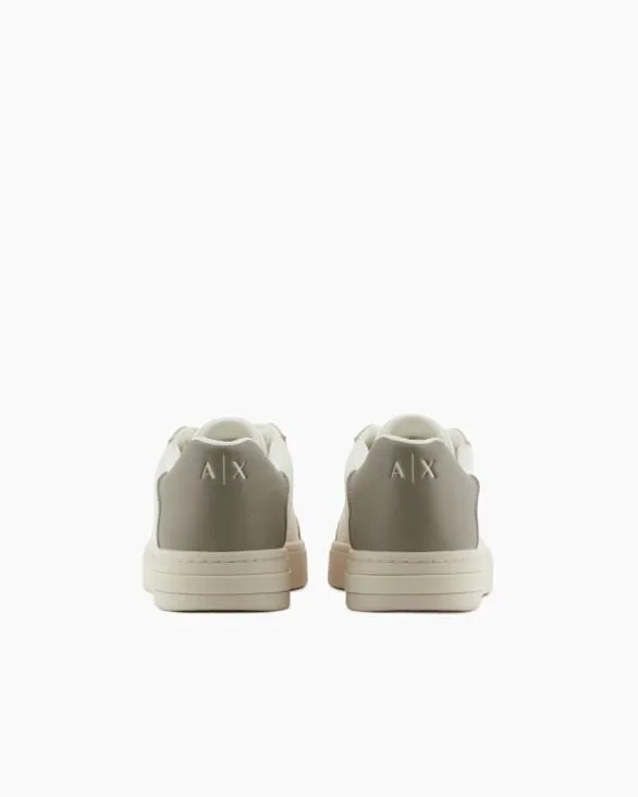 Sneakers With Contrasting Inserts Beige Men Armani Sneakers Sneakers With Contrasting Inserts Beige Men Armani Sneakers