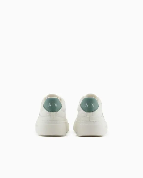 Sneakers With Contrasting Logo Green Women Armani Sneakers Sneakers With Contrasting Logo Green Women Armani Sneakers