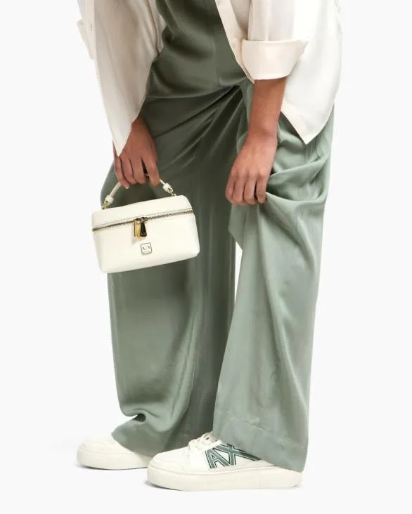 Sneakers With Contrasting Logo Green Women Armani Sneakers Sneakers With Contrasting Logo Green Women Armani Sneakers