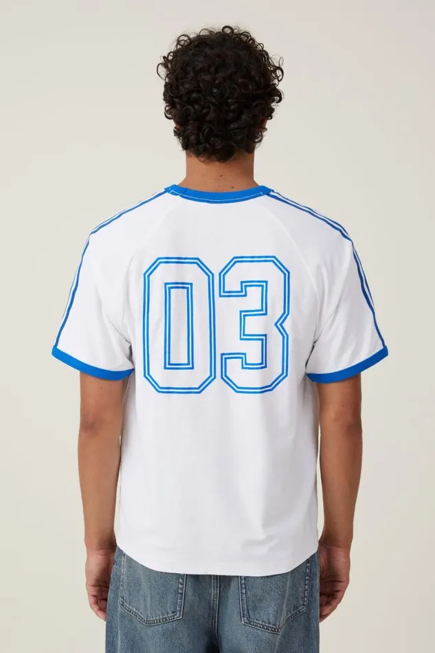 Soccer TShirt Whiteskydiver Blue Men Cotton On Tees and Tanks Soccer TShirt Whiteskydiver Blue Men Cotton On Tees and Tanks