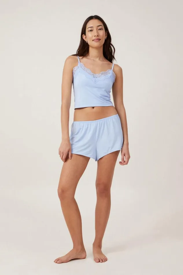 Soft Lounge Lace Trim Short Wind Surfer Women Cotton On Shorts