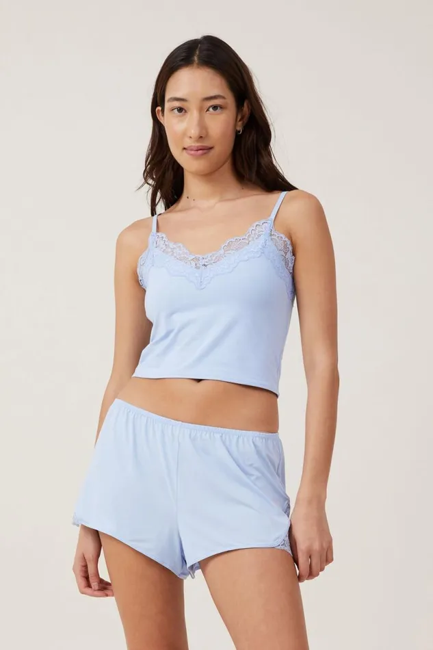 Soft Lounge Lace Trim Short Wind Surfer Women Cotton On Shorts