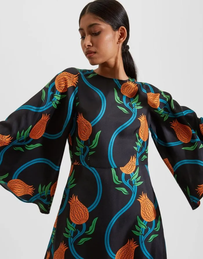 Sorella Dress Melograno Nero Women La Double J Dresses Sorella Dress Melograno Nero Women La Double J Dresses