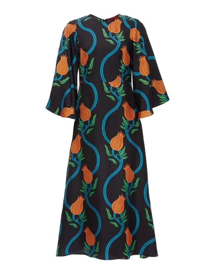 Sorella Dress Melograno Nero Women La Double J Dresses Sorella Dress Melograno Nero Women La Double J Dresses