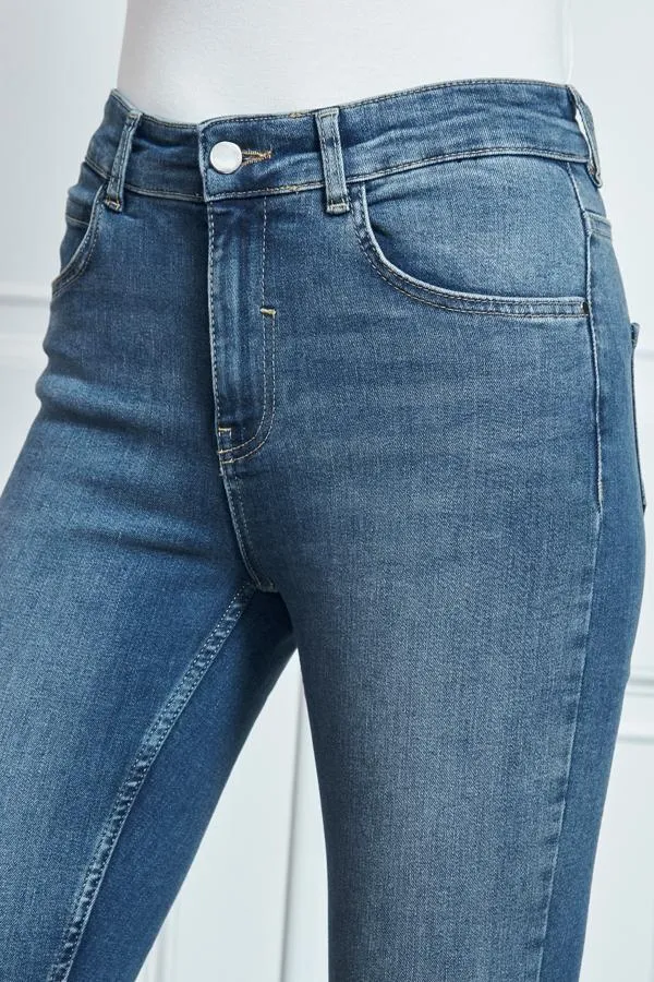 Sosandar Jeans and Jeggings Women Blue Perfect Skinny Jeans Blue