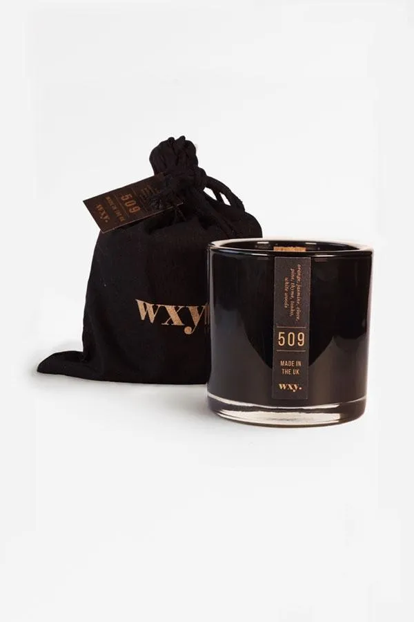 Sosandar Nightwear Women WXY Orchid Rose Jasmine and Clove Large Wood Wick Candle Sosandar Nightwear Women WXY Orchid Rose Jasmine and Clove Large Wood Wick Candle
