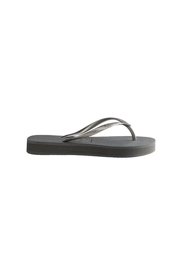Sosandar Sandals and Flip Flops Women Havaianas Steel Grey Flatform Flip Flops Grey