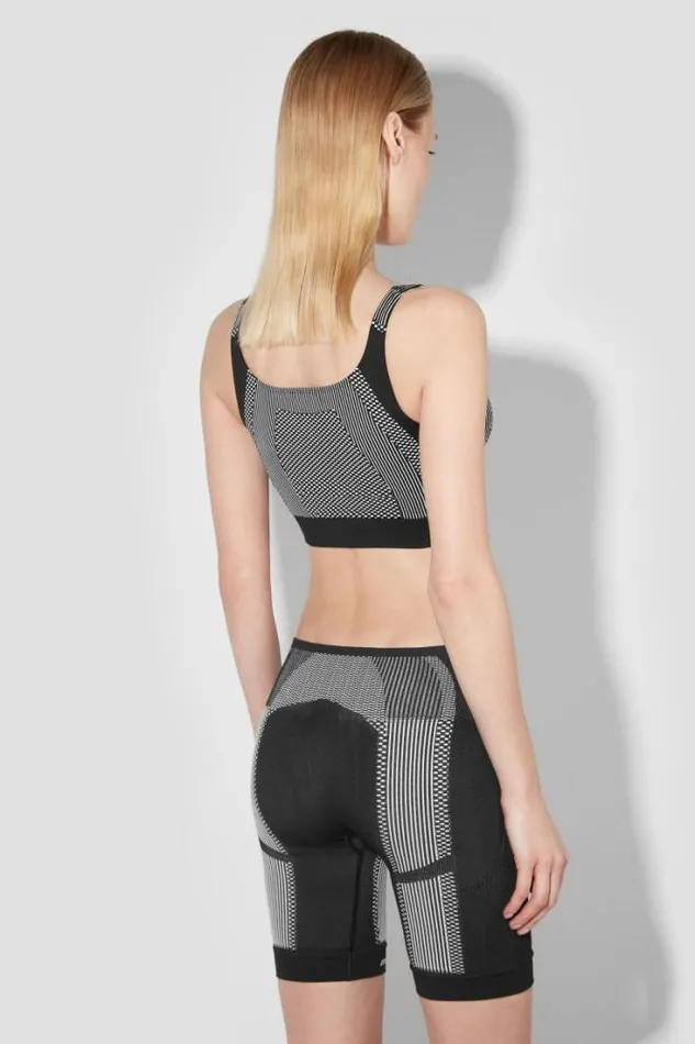 Sport Bra Top Blackwhite Women MISBHV Bras