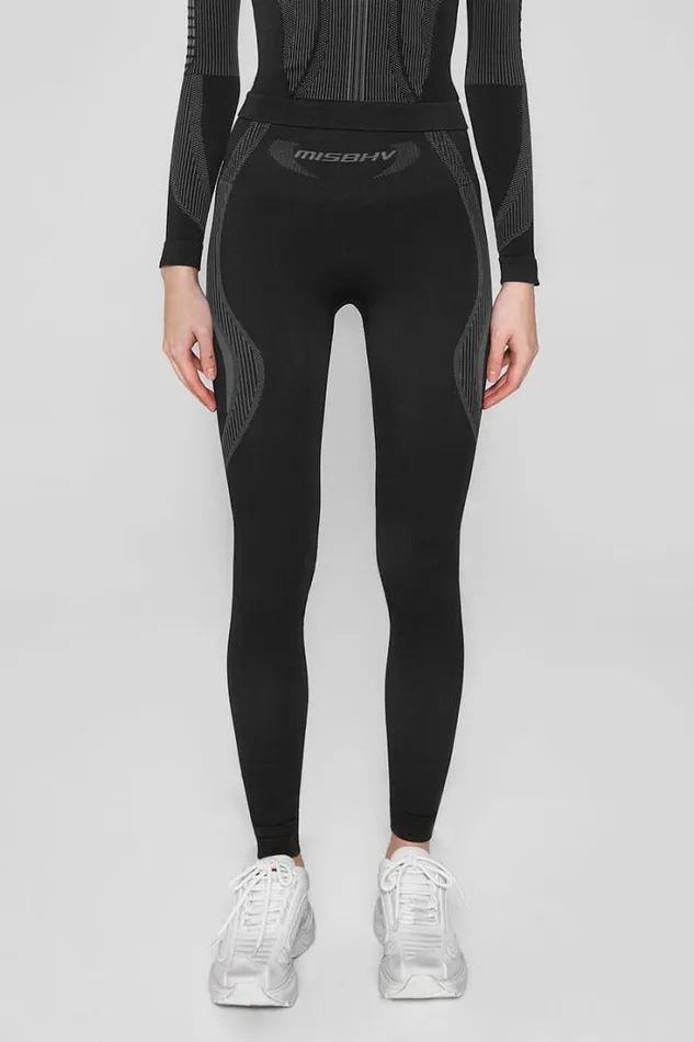 Sport Leggings Muted Black Women MISBHV Leggings
