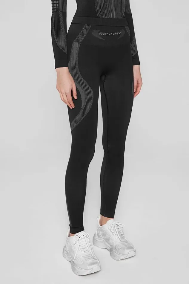 Sport Leggings Muted Black Women MISBHV Leggings
