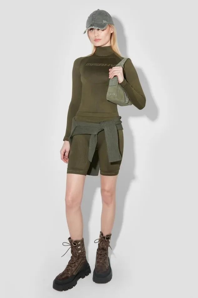 Sport Longsleeve Green Women MISBHV Tops
