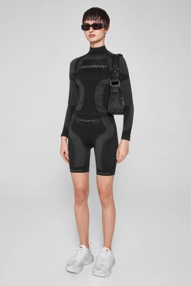 Sport Longsleeve Muted Black Women MISBHV Tops
