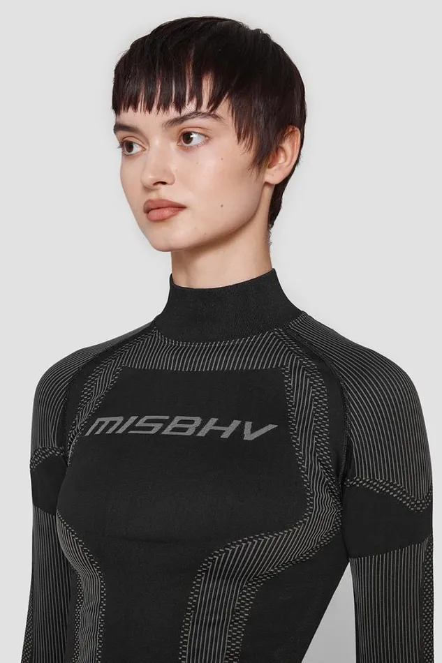 Sport Longsleeve Muted Black Women MISBHV Tops