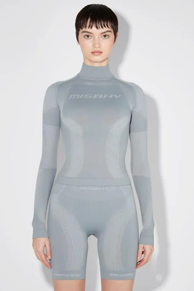 Sport Longsleeve Steel Blue Women MISBHV Tops