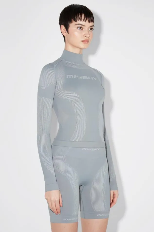 Sport Longsleeve Steel Blue Women MISBHV Tops