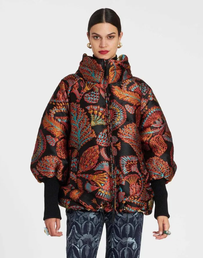 St Moritz Jacket Sicomore Black Women La Double J Outerwear