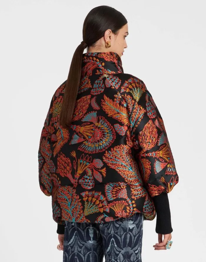 St Moritz Jacket Sicomore Black Women La Double J Outerwear St Moritz Jacket Sicomore Black Women La Double J Outerwear