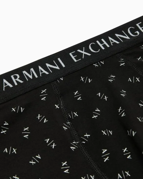 Stretch Cotton Boxer Shorts With Quilted Logo Black Men Armani Intimates And Loungewear Stretch Cotton Boxer Shorts With Quilted Logo Black Men Armani Intimates And Loungewear